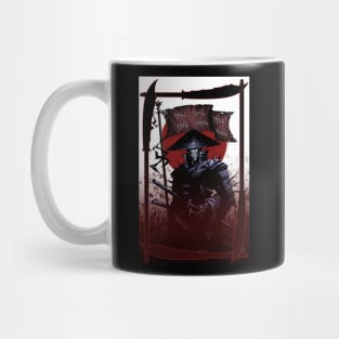 Samurai Skull Mug